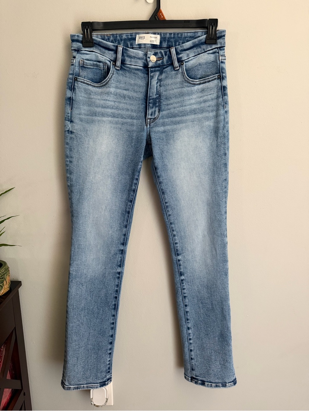 Buckle BKE Payton Universal FitStraight Jeans Women 27x32 BlueStretch Mid Rise